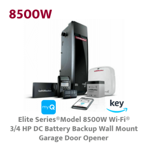 LiftMaster elite series model 8500W Wi-Fi garage door accessories