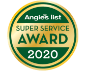 Angi Super Service Award 2020 logo